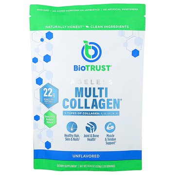 BioTRUST, 逆齡多膠原蛋白®，原味，8.04 盎司（228 克）