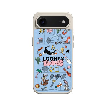 iPhone Air SolidX 貝殼灰 - 樂一通 Looney Tunes - 歡樂追逐