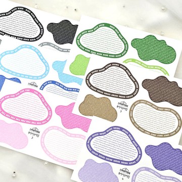 :個性畫框系列 (6款)：厚磅卡紙