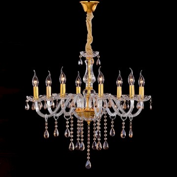 E14水晶玻璃彎管吊燈 L01-1292