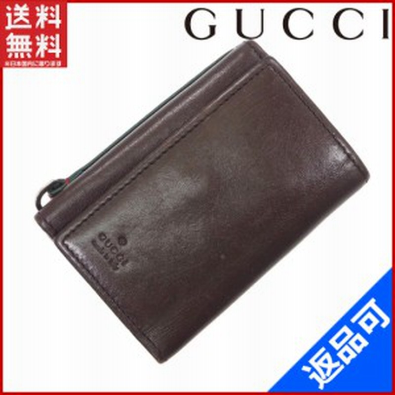 グッチ キーケース Gucci キーケース 6連キーケース シェリーライン ブラウン 人気 即納 中古 X9468 通販 Lineポイント最大1 0 Get Lineショッピング