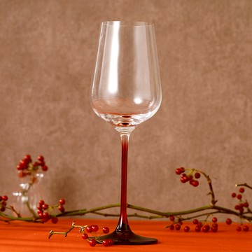 歐式 都會時尚 450ML 玫瑰紅尾高腳杯｜單品