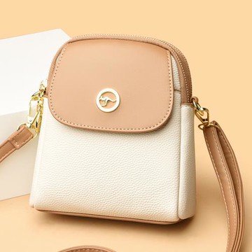 Sp house 輕便素面袋鼠 斜背包 側肩包 女用小包(2色可選)