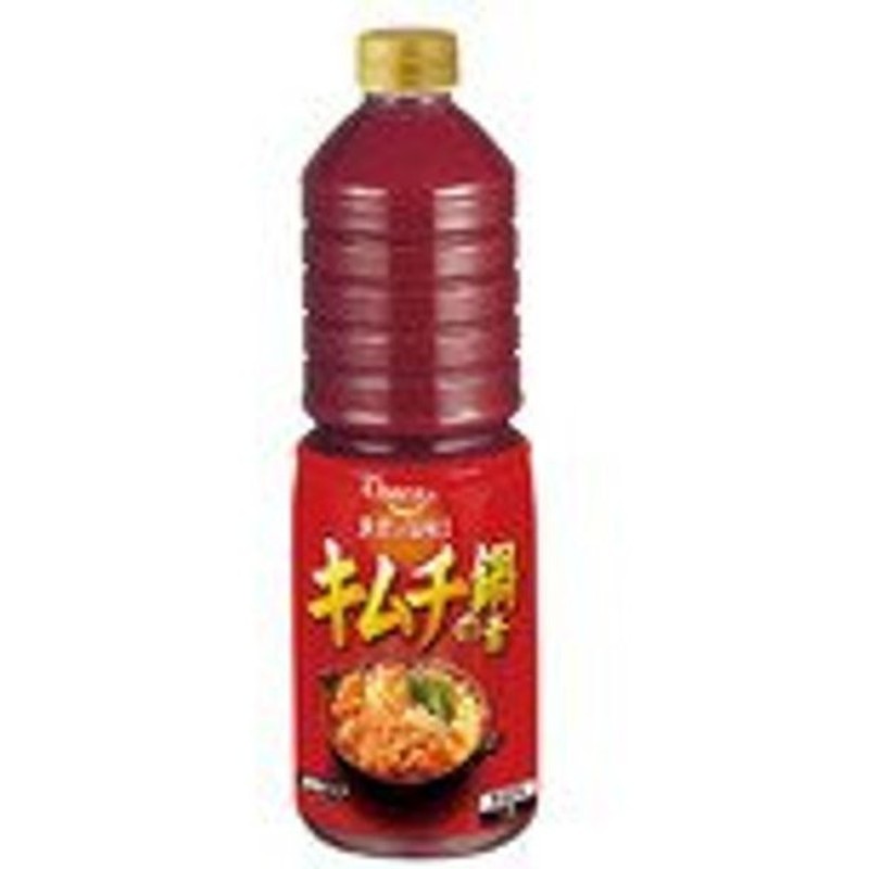 732円 人気ブランドを エバラ キムチ鍋の素 500ml ×3本