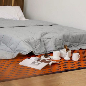 PDM | STRIDE 編織地墊(節奏橘) - M