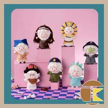 【10月預購】 卷卷羊 藝術之旅系列 搪膠毛絨盲盒 TOPTOY 盲盒 盒玩 收藏 娛樂 一中盒6入｜愛蛋客