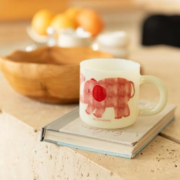 ZICCOHOME系列小象高硼硅玻璃杯設計師原創小象杯水杯咖啡杯茶杯