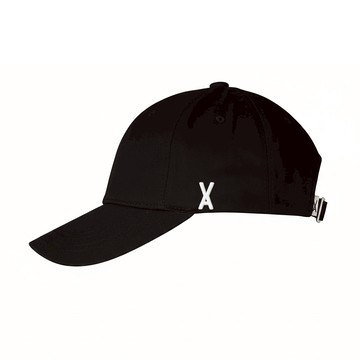 VARZAR 霧面鉚釘寬鬆棒球帽  F  黑色