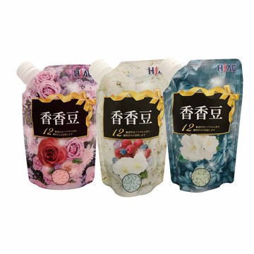愛家捷hsae衣物芳香豆 香香豆(12包)3種香味各4包超值組-柔軟香氛 草木麝香玫瑰花