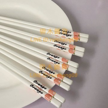 高顏值筷子家用防霉勺子可愛陶瓷家用防霉一人一雙專用少女心女生【雲木雜貨】