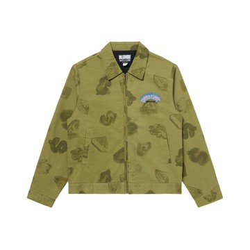 BILLIONAIRE BOYS CLUB WORKMAN JACKET 拉鍊夾克外套 綠