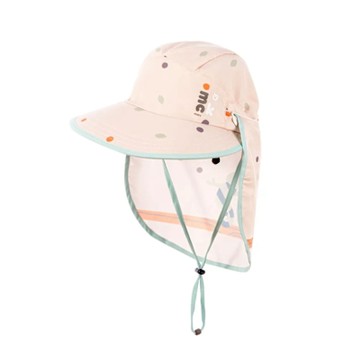 Marcus&Marcus - 2合1兒童抗UV遮頸防曬帽 叢林