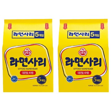 OTTOGI 不倒翁 Q拉麵 純麵條 110g  10包