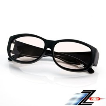 方框設計超有型！【視鼎Z-POLS】新型包覆式抗藍光+抗UV PC材質 近視族必備！(消光黑)