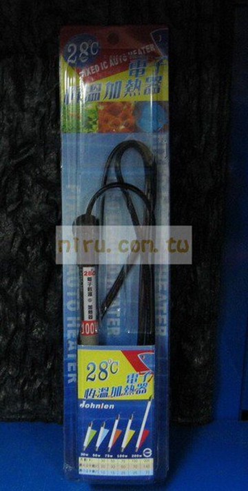 【西高地水族坊】HEXA、中藍電子恆溫加熱器(28度)100W