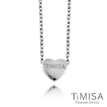 TiMISA 小愛心 純鈦(極細鎖骨)項鍊(B)