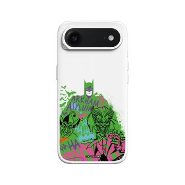 iPhone Air SolidX 白 - Joker - 小丑與蝙蝠俠塗鴉款