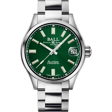 Ball 錶 Engineer Master II Endurance 1917 天文台認證限量機械腕錶(NM3500C-S2C-GR)綠/45mm