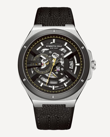 Kenneth Cole | Automatic Strap Watch in Black