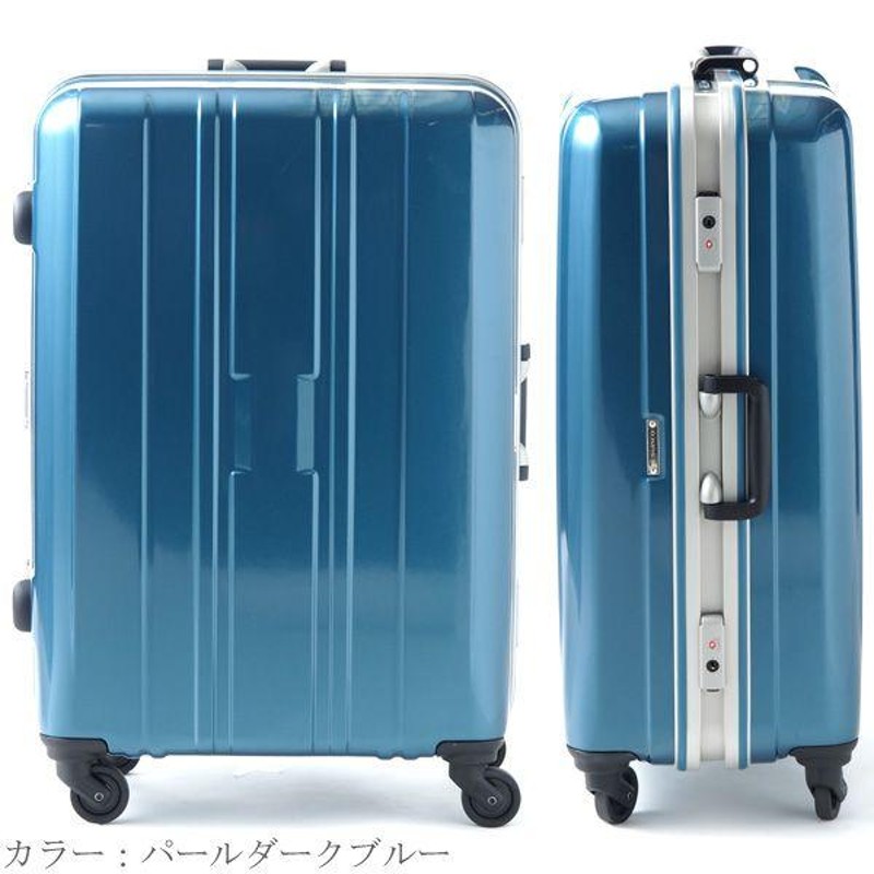 スーツケース サンコー SUNCO 55L キャリーケース 3-4泊用 4輪 TSA ...