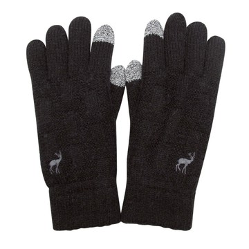 CB石墨烯格紋觸控雙層手套-多色任選