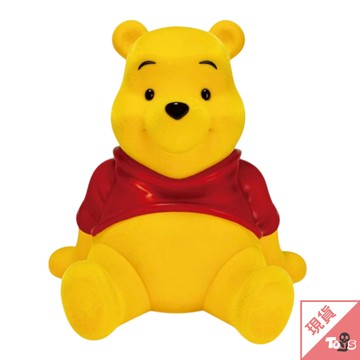 （現貨）野獸國 小熊維尼 植絨版 存錢筒 小熊 送禮首選 人氣商品 可愛 小朋友 玩具有毒