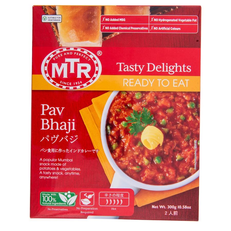 レトルトカレー MTR Pav Bhaj (300g) パヴ・バジ・カレー インドカレー