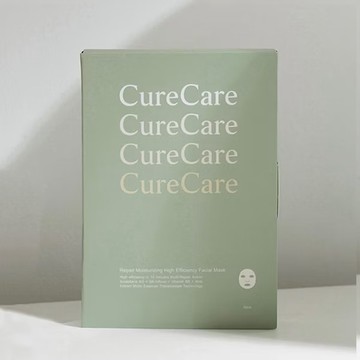 【expo BEAUTY】CureCare安炫曜 露珠草修護保濕面膜/ 5片/盒