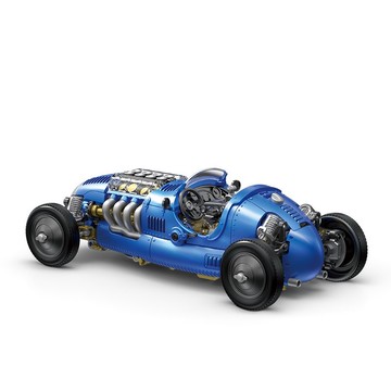 【科學玩具】復古賽車 GE-733
