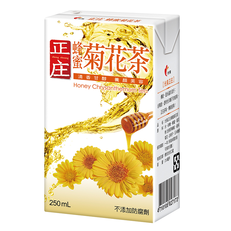光泉正庄蜂蜜菊花茶250ml