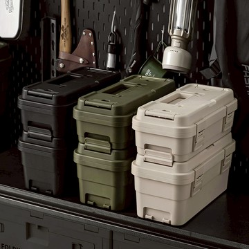 【AOTTO】4L+6L多功能加厚軍規雙層收納工具箱(AL-2031W)