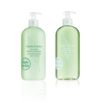 Elizabeth Arden 綠茶香水身體乳500ml與綠茶香水沐浴膠500ml(原廠公司貨-多款任選)