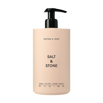 美國 SALT & STONE 維生素B3保濕身體乳450ml-雪松番紅花(公司貨)