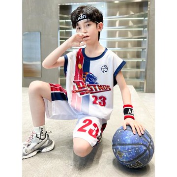 洋氣女大童牛仔韓范潮衣兩件套