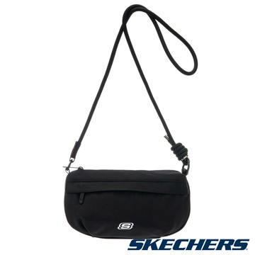 SKECHERS 斜背包_小_碳黑 - L325U056-0018