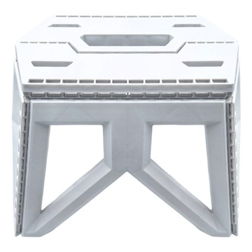 攜帶型防滑摺疊凳 - 白色 35x20x23.5 (cm) 700克(g)  1個