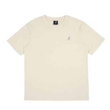 KANGOL 短T 卡其 經典 繡花T 短袖 上衣 女 6522100801