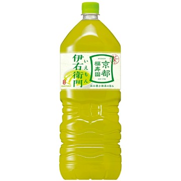 【Suntory三得利】IYEMON伊右衛門 京都福壽園 抹茶綠茶2000ml 寶豆日本原裝進口食品 大罐裝無糖飲料飲品