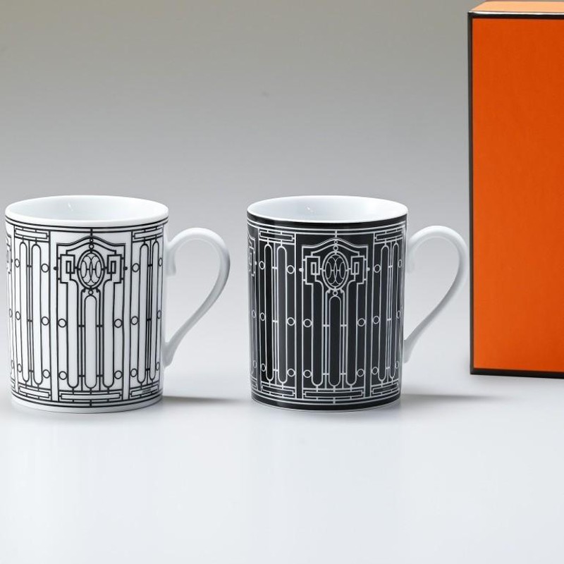 エルメス HERMES アッシュデコ H DECO マグカップ ホワイト - キッチン ...