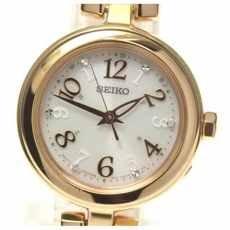 ☆良品【SEIKO】セイコー セイコーセレクション ティセ SWFH072 1B21  
