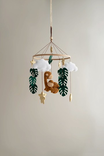 嬰兒移動恐龍，恐龍主題托兒所，中性托兒所裝飾