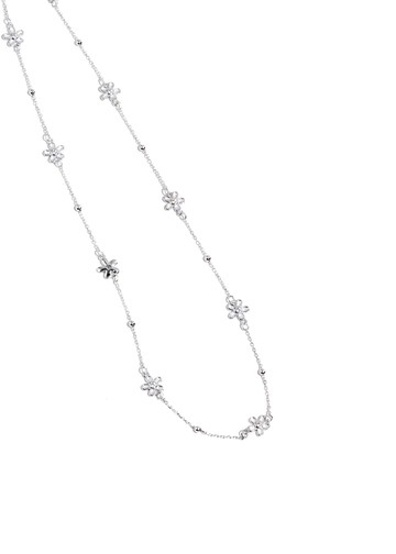 小花圍繞・純銀項鍊