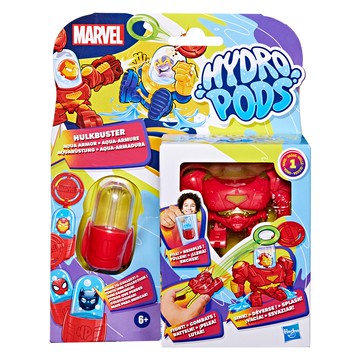 Hasbro 孩之寶 Marvel 漫威 HYDRO PODS 決戰水鬥片  浩克毀滅者 紅色  1組