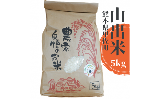 甲佐町産　山出米5kg