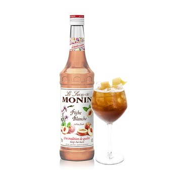 開元食品 Monin糖漿-白桃700ml (任選)