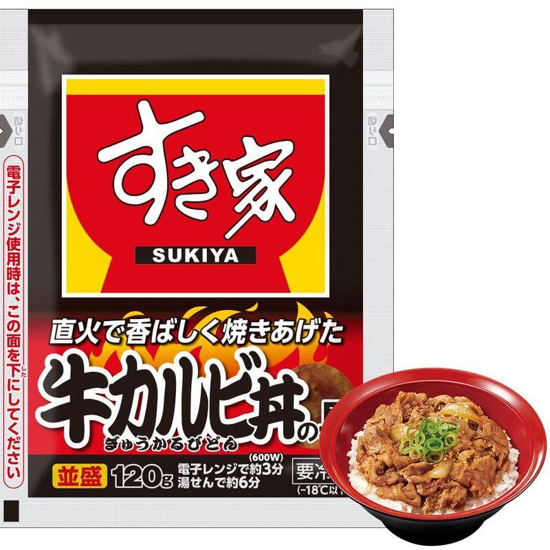 すき家 牛カルビ丼の具 120g