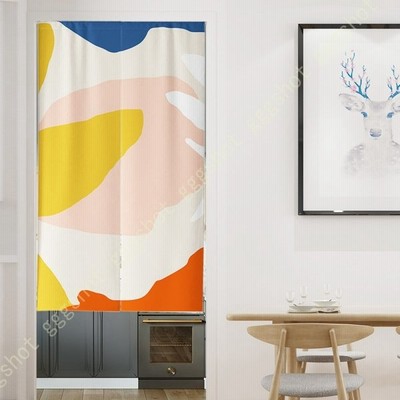 のれん 暖簾 ノレン 綿麻 インテリア デザイン 簡約 北欧 シンプル 爽やか モダン 目隠し 樹 間仕切り 玄関 キッチン リビング マンション 賃貸部屋 洗面所 通販 Lineポイント最大get Lineショッピング