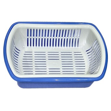 GIMI 吉米 巧合籃組 PP材質 無BPA 適用於冰箱/洗碗機/微波爐  顏色隨機  20 x 13.5 x 6.3cm  1組