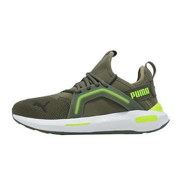 Puma 慢跑鞋 Softride Enzo 5 男鞋 綠 白 緩衝 支撐 運動鞋 311098-05