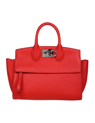 Salvatore Ferragamo Handbag In Soft Hammered Calfskin